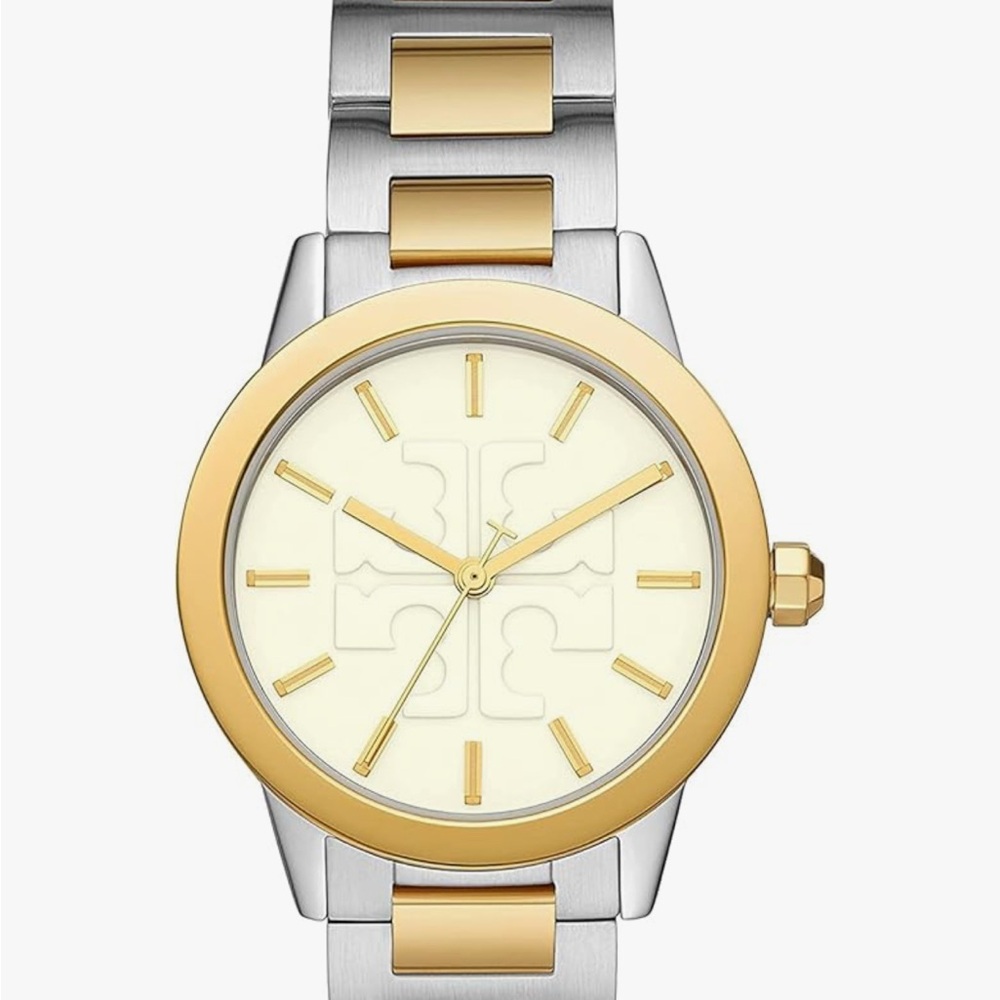 Tory Burch Gold and Silver Women's Watch